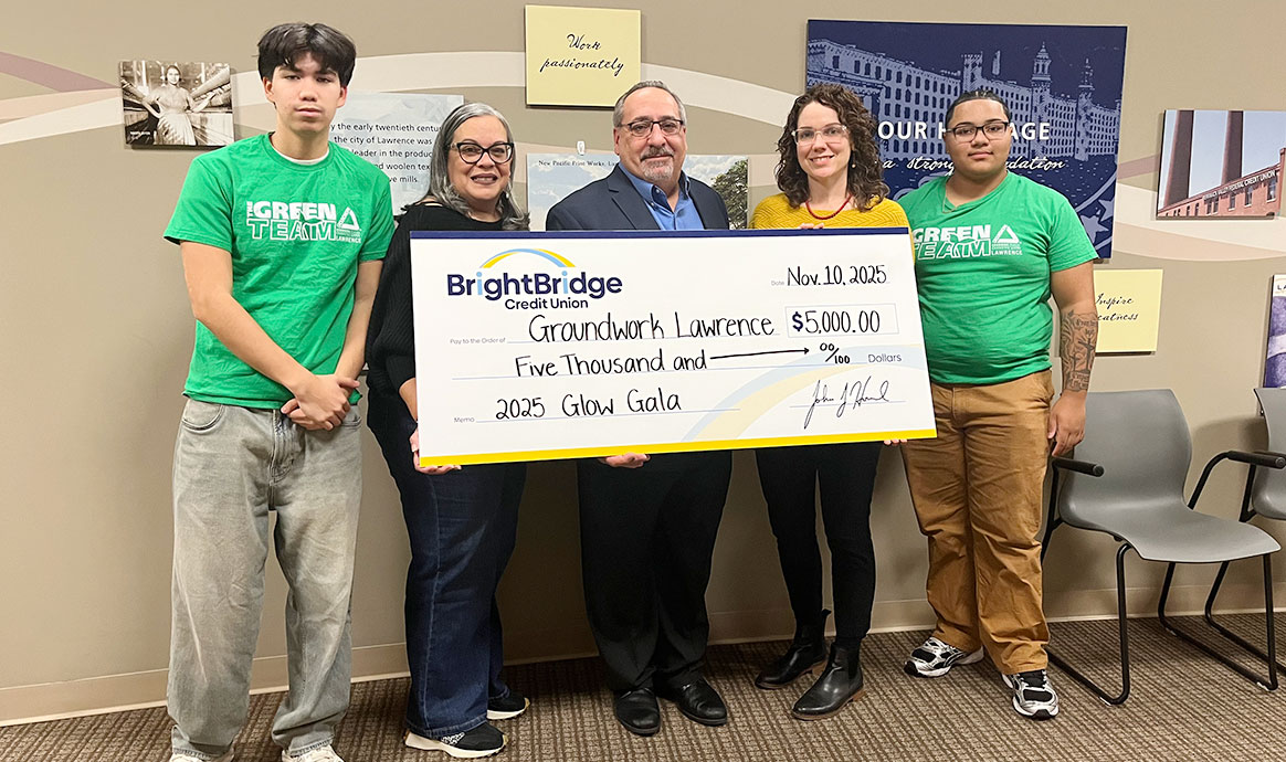 Groundwork Lawrence check presentation November 2025